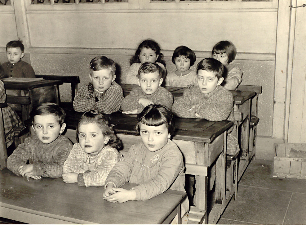 21 -  En mars 1957 à l'école Saint Paul