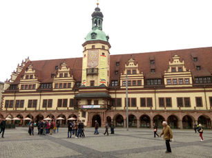 2019 03 05 voyage Comité :  Leipzig : l’ancien hôtel de ville Renaissance 