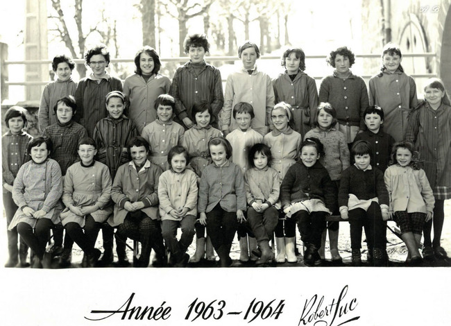 157 -  en 1963 1964 à l'école publique