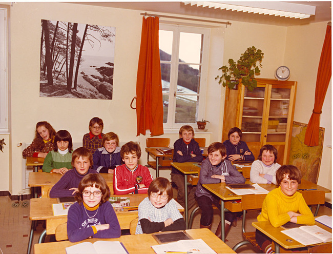 183 - 1979 Une classe de l'école publique en 1979