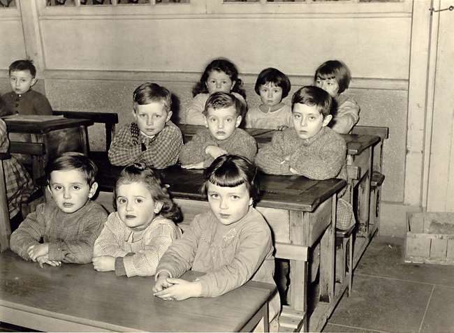 21 -  En mars 1957 à l'école Saint Paul
