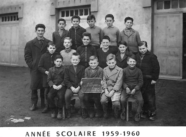 23 - Ecole Saint Martin en 1959-1960