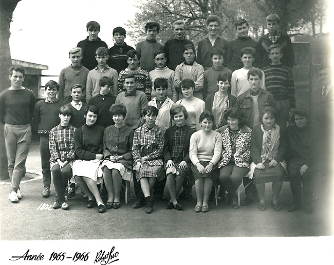 33 - Ecole publique en 1965 - 1966