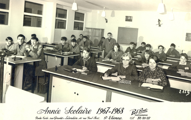 35 - Ecole publique en 1967 - 1968