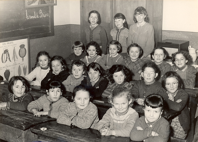 37 - Ecole publique en 1959 - 1960
