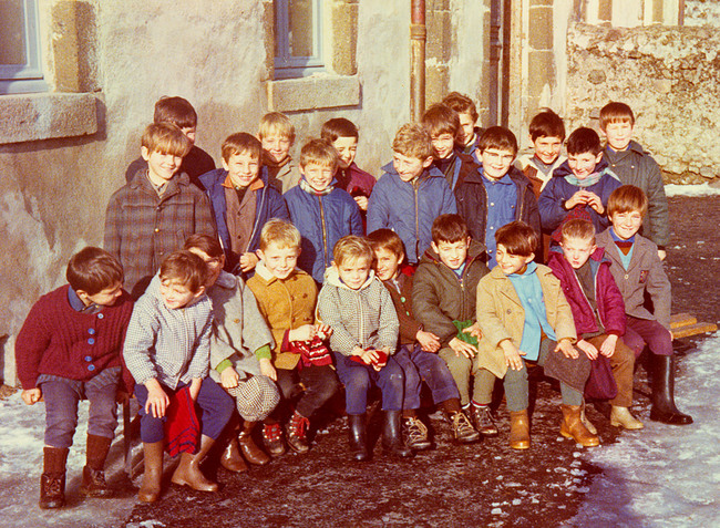 65 - Une classe de l'école publique en 1969-1970