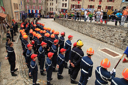 Place du Marchédial - congrès des pompiers 2013